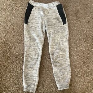 Urban Gray Jogger Pants with Black Accents